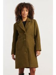 Smashed Lemon Płaszcz przejściowy w kolorze khaki rozmiar: S. Brązowe płaszcze damskie Smashed Lemon, s, bez wzorów. Za 230.53 zł.