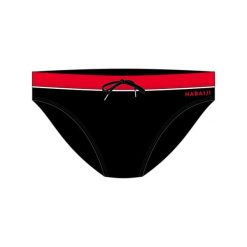 Slipki Pływackie 100 Pep Męskie. Białe kąpielówki męskie NABAIJI, m, bez wzorów, z materiału, do pływania. W wyprzedaży za 34.99 zł.