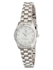 U.S. Polo Assn. Zegarek kwarcowy w kolorze srebrno-białym rozmiar: onesize. Szare, analogowe zegarki damskie U.S. Polo Assn., ze stali. Za 282.99 zł.