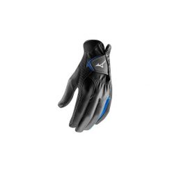 Rękawiczki Mizuno Rain Fit Rękawiczki golfowe Rękawiczki przeciwdeszczowe R. Czarne rękawiczki męskie Mizuno, na jesień, bez wzorów, z materiału. Za 270.21 zł.
