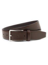 BOSS pasek skórzany - Erman Mężczyźni skóra brązowy, 105. Brązowe paski męskie Boss, bez wzorów, ze skóry, eleganckie. Za 229.95 zł.