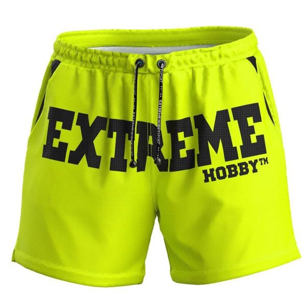Spodenki kąpielowe męskie szorty do pływania EXTREME HOBBY NITRO. Zielone kąpielówki męskie EXTREME HOBBY, m, bez wzorów, z poliesteru, do pływania. Za 169.00 zł.