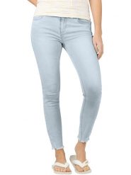 Timezone Dżinsy "Aleena" - Skinny fit - w kolorze błękitnym rozmiar: W27. Niebieskie jeansy damskie Timezone. Za 96.37 zł.