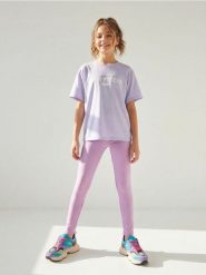 Koszulka sportowa Active - fioletowy. Fioletowe koszulki dziewczęce Sinsay, l, bez wzorów, bez ramiączek. Za 12.99 zł.