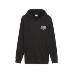 Męska bluza z kapturem z efektem sprania PUMA Class PUMA Black. Czarne bluzy z kapturem męskie Puma, m, z gumy. W wyprzedaży za 139.00 zł.