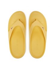 Tommy Hilfiger Japonki Comfort Beach Sandal FW0FW08522 Żółty. Żółte klapki damskie Tommy Hilfiger, bez wzorów, z tworzywa sztucznego, bez obcasa. Za 119.99 zł.