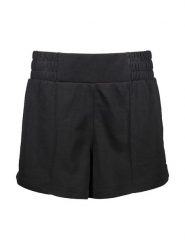 Adidas Szorty dresowe w kolorze czarnym rozmiar: XS. Czarne szorty damskie Adidas, bez wzorów, z dresówki. Za 66.00 zł.