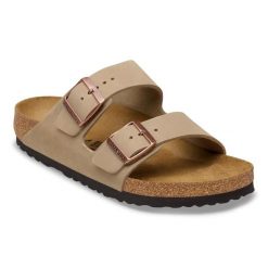 Klapki Birkenstock Arizona skóra olejowana 0352201. Brązowe klapki i japonki męskie Birkenstock, z materiału. Za 409.00 zł.