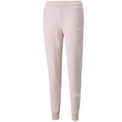 Spodnie fitness damskie Puma Power Graphic Pants. Czerwone spodnie sportowe damskie Puma, l, na fitness i siłownię. Za 95.00 zł.