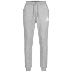 Spodnie do biegania Lonsdale Pilsdon. Białe spodnie sportowe męskie Lonsdale, z dresówki. Za 190.00 zł.