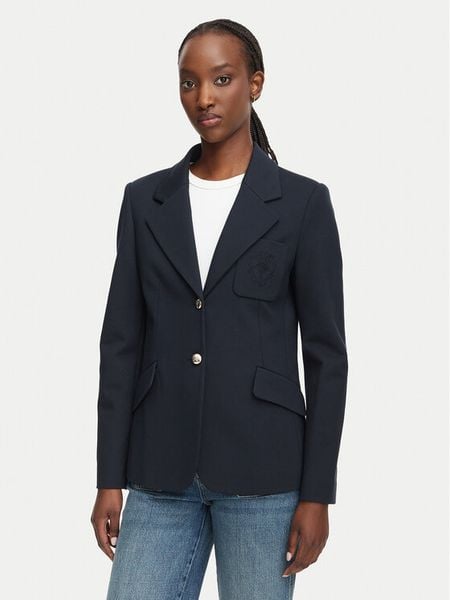 JOOP! Marynarka 254J58Jil2 30102036 Granatowy Regular Fit. Niebieskie marynarki i żakiety damskie Joop!, bez wzorów. Za 1,599.00 zł.