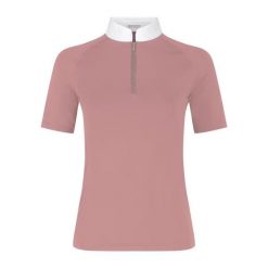 Kobieta konkursowa koszula z zamkiem Kentucky Horsewear Classic. Czerwone koszule damskie KENTUCKY HORSEWEAR, bez wzorów, z materiału, bez kołnierzyka, bez ramiączek. Za 440.00 zł.