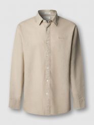 Pepe Jeans Koszula "Payton" w kolorze beżowym rozmiar: XL. Brązowe koszule damskie Pepe Jeans, xl, bez wzorów, z jeansu, bez kołnierzyka, bez ramiączek. Za 173.99 zł.