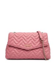 Guess Torebka HWQG96 53210 Różowy. Czerwone torebki klasyczne damskie Guess, z aplikacjami, ze skóry, bez dodatków. Za 439.99 zł.