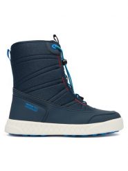 Reima Kozaki Hankinen 5400031A Granatowy. Niebieskie buty zimowe chłopięce Reima, z materiału, bez zapięcia. Za 449.99 zł.