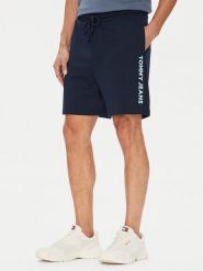 Tommy Jeans Szorty sportowe New Classic Beach DM0DM21781 Granatowy Relaxed Fit. Niebieskie szorty męskie Tommy Jeans, m, z bawełny. Za 199.99 zł.