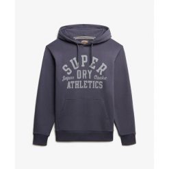 Bluza z kapturem Superdry Athletic Ess. Szare bluzy z kapturem męskie Superdry., m. W wyprzedaży za 255.00 zł.