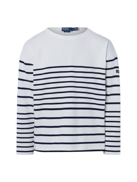 Polo Ralph Lauren Bluza Mężczyźni Bawełna (100%) niebieski|biały, M. Białe bluzy bez kaptura męskie Polo Ralph Lauren, m, z bawełny. Za 769.95 zł.