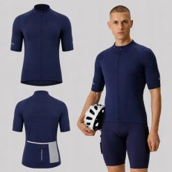 KOSZULKA ROWEROWA 4F MĘSKA KOLARSKA T-SHIRT SZYBKOSCHNĄCY. Niebieskie t-shirty męskie 4f, m, bez wzorów, z dresówki, bez kołnierzyka. Za 179.99 zł.