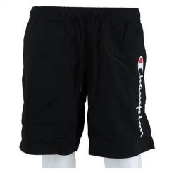 Spodnie sportowe męskie Champion 219978KK001. Czarne spodnie sportowe męskie CHAMPION, z materiału. Za 123.00 zł.