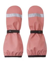 Rękawiczki dziecięce Reima Puro. Czerwone rękawiczki dziecięce Reima, z materiału, bez ramiączek. Za 62.99 zł.