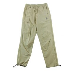 Second life - Spodnie dresowe męskie Jordan beżowe - Jak nowy. Brązowe spodnie sportowe męskie Jordan, z dresówki. Za 170.36 zł.