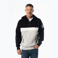 Bluza męska Pitbull Gibson Hooded. Szare bluzy z kapturem męskie PITBULL, m, z bawełny. Za 209.99 zł.