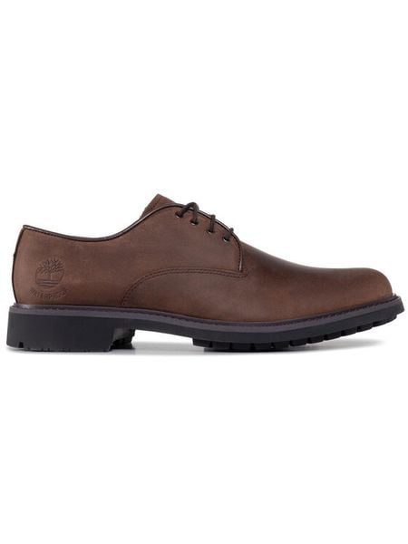 Timberland Półbuty Stormbucks TB05550R242 Brązowy. Brązowe półbuty męskie Timberland, z nubiku, bez zapięcia. Za 719.99 zł.