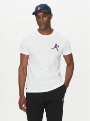 Lacoste Komplet t-shirt i czapka TH1044 Biały Regular Fit. Białe czapki męskie Lacoste, bez wzorów, z syntetyku. Za 204.99 zł.