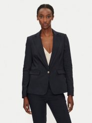 Morgan Marynarka 222-VLIME.F Granatowy Regular Fit. Niebieskie marynarki i żakiety damskie Morgan, bez wzorów, z bawełny. Za 349.99 zł.