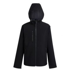 Kurtka Softshellowa Męska 2 Warstwy. Czarne kurtki męskie Regatta, m, bez wzorów, z softshellu, sportowe, bez kaptura. Za 165.99 zł.