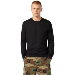 Bluza męska Champion Crewneck Sweatshirt. Czarne bluzy bez kaptura męskie CHAMPION, m, z bawełny. Za 175.99 zł.