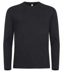 Clique Premium Fashion-T L/S — Premium koszulka z długim rękawem. Czarne koszulki męskie z długim rękawem CLIQUE, l, z bawełny. Za 121.81 zł.