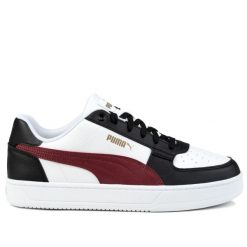 Buty męskie sportowe Puma CAVEN 2.0. Białe buty sportowe na co dzień męskie Puma, z jeansu, bez zapięcia, trekkingowe. Za 199.00 zł.