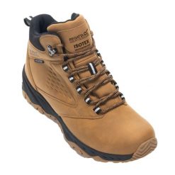 Męskie Wodoodporne Buty Do Chodzenia Amble. Czarne buty trekkingowe męskie Regatta, z materiału, bez zapięcia, trekkingowe. Za 269.99 zł.