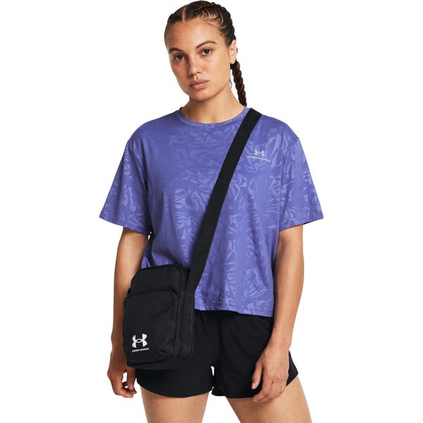 Torba Under Armour Loudon Lite Crossbody. Czarne torebki klasyczne damskie Under Armour, bez wzorów, z poliesteru, bez dodatków. Za 128.60 zł.