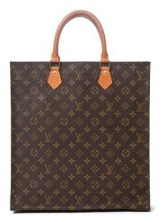 Louis Vuitton Torebka "Sac Plat" w kolorze brązowym - 36 x 38 x 9 cm rozmiar: onesize. Brązowe torebki klasyczne damskie Louis Vuitton, bez wzorów, z materiału, bez dodatków. Za 4,493.99 zł.