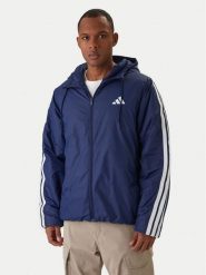 Adidas Kurtka zimowa Essentials Climawarm 3-Stripes JM4040 Granatowy Regular Fit. Niebieskie kurtki męskie Adidas, na zimę, m, bez wzorów, z syntetyku, bez kaptura. Za 319.99 zł.