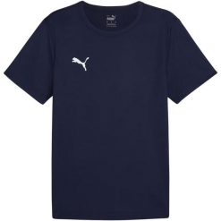 Męska Koszulka Meczowa TeamRise. Białe t-shirty sportowe męskie Puma, l, z materiału, bez ramiączek, do piłki nożnej. Za 65.00 zł.