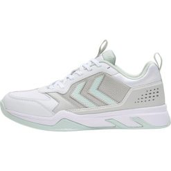 Buty sportowe Hummel TEIWAZ. Zielone buty sportowe na co dzień damskie HUMMEL, bez wzorów, do piłki ręcznej. W wyprzedaży za 263.00 zł.