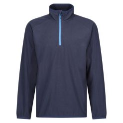 Bluza Polarowa Męska Suwak Do Połowy Navigate. Niebieskie bluzy bez kaptura męskie Regatta, m, z polaru. Za 109.99 zł.