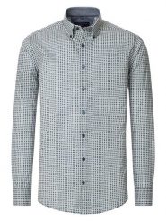 CASAMODA Koszula - Casual fit - w kolorze zielonym rozmiar: XL. Zielone koszule męskie CASAMODA, xl, bez wzorów, z bawełny, bez kołnierzyka, bez ramiączek. Za 105.38 zł.