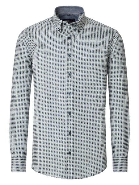 CASAMODA Koszula - Casual fit - w kolorze zielonym rozmiar: XL. Zielone koszule męskie CASAMODA, xl, bez wzorów, z bawełny, bez kołnierzyka, bez ramiączek. Za 124.95 zł.