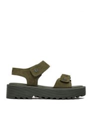 G-Star Raw Sandały CEO-WI16-AVA-04 Khaki. Brązowe sandały damskie G-Star Raw, bez wzorów, ze skóry, bez obcasa, na płaskiej podeszwie. Za 249.99 zł.