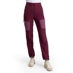 Damskie lekkie spodnie trekkingowe Siroko Vortex Purple. Fioletowe spodnie dresowe damskie SIROKO, bez wzorów. W wyprzedaży za 253.00 zł.