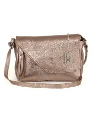 Anna Morellini Skórzana torebka "Lola" w kolorze miedzianym - 24 x 18 x 6 cm rozmiar: onesize. Brązowe torebki klasyczne damskie Anna Morellini, bez wzorów, z materiału, bez dodatków. Za 173.99 zł.