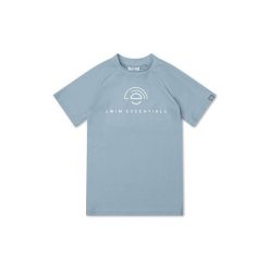 Swim Essentials Swimming T-shirt - Short Sleeve - Green - Pure Tones. Zielone t-shirty damskie SWIM ESSENTIALS, bez wzorów, z materiału, bez kołnierzyka. Za 197.99 zł.