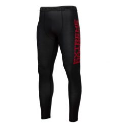Legginsy sportowe męskie EXTREME HOBBY BLACK ARMOUR. Czarne bielizna termoaktywna męska EXTREME HOBBY, m, bez wzorów, z elastanu. Za 229.00 zł.