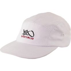 Czapka sportowa K1X biała - Unisex z oddychającej bawełny. Białe czapki męskie K1X, bez wzorów, z bawełny, sportowe. Za 171.99 zł.
