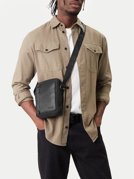 G-Star Raw Saszetka C-BW-B53756 Czarny. Czarne saszetki męskie G-Star Raw, z materiału. Za 129.99 zł.